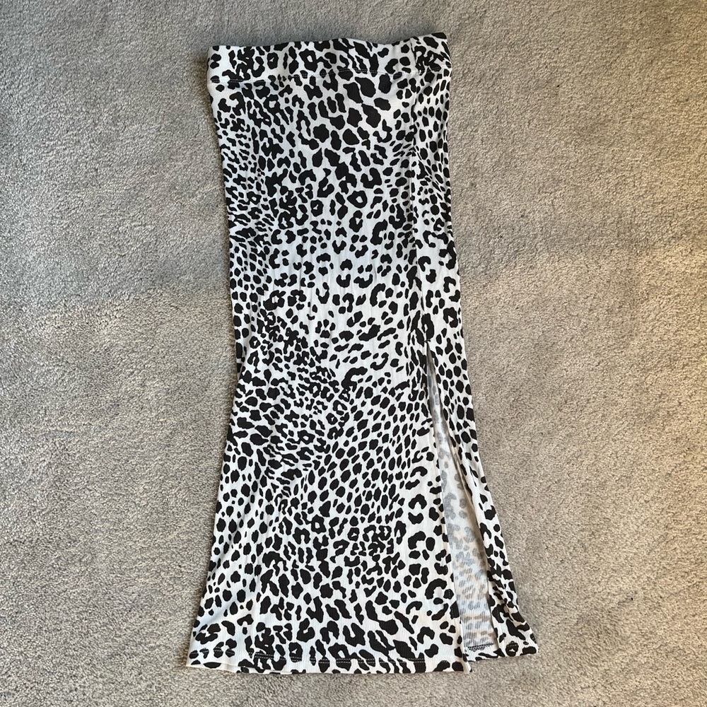 Fitted Midi Skirt